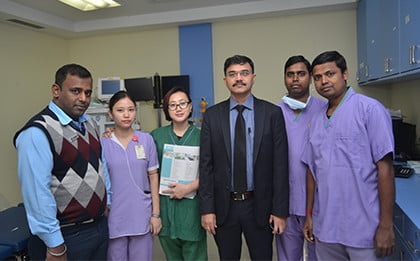 Consultation At Gastroenterology Department